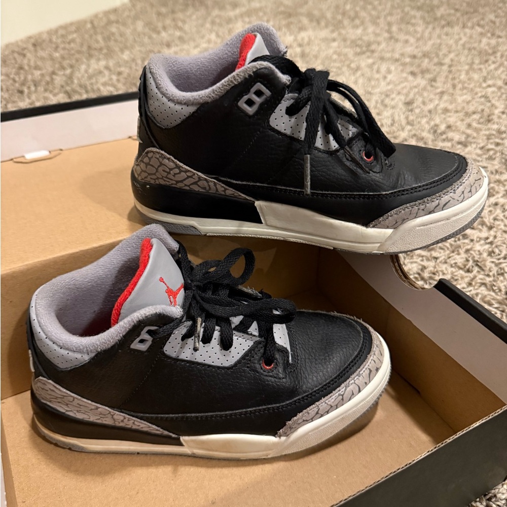 Jordan 3 Retro Black and Gold Box